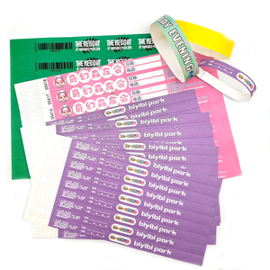 <span class=keywords><strong>Bracelet</strong></span> en papier Tyvek coloré pour événement de <span class=keywords><strong>festival</strong></span> <span class=keywords><strong>personnalisé</strong></span> en gros <span class=keywords><strong>Bracelet</strong></span> en papier Vip de musique à la mode - Product Image 1