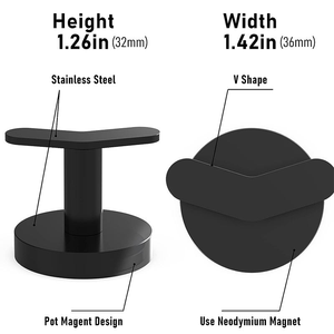 Ganci Magnetici Super Potenti a Forma di V in Neodimio, Capacità di Carico 140 LBS - Product Image 1