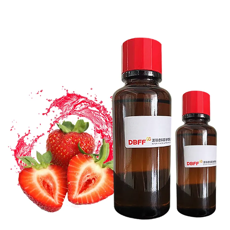 तत्काल में घुलनशील स्ट्रॉबेरी फलों का रस स्वाद पाउडर स्ट्रॉबेरी स्वाद