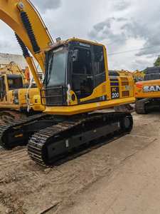 Komatsu รถขุด PC200-8พร้อมถังที่ใช้แล้วประสิทธิภาพสูง - Product Image 3