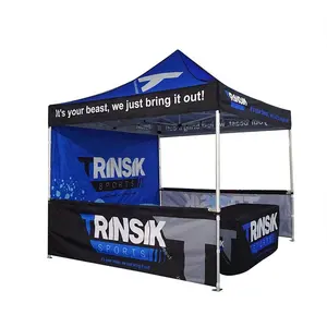 China Manufacturer 3x3 3x6 Custom Logo Canopy Trade Show Tent Gazebo Pop Up Aluminum Frame 10x20 10x10 Custom Print Canopy Tent