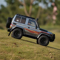 Camion RC tout-terrain RGT EX86020 Invader 1/10 4WD avec châssis en résine et métal CNC, 25KG, 4 canaux, portée <150m, éclairage LED, expert RTR, chargeur inclus