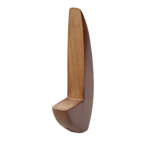 Pieds de canapé en bois rustique triangulaires de style moderne du milieu du siècle, personnalisés, pour chaises, tabourets, bricolage, remplacement solide en bois - Product Image 4