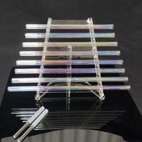 Harpe en cristal de quartz transparent 432 Hz pour thérapie sonore et guérison sonore, instruments en quartz avec sac de transport
