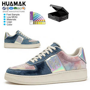 Zapatos de Moda con Suela Gruesa Personalizados con Parche de Logotipo para Uso Diario, Zapatillas Casuales de Gamuza para <span class=keywords><strong>Hombre</strong></span>, Zapatos Cómodos para Caminar - Product Image 2