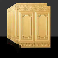 Pegatina de Pared 3D Autoadhesiva, Estilo Rústico, Anticolisión, para Sala de Estar, Restaurante, Pasillo, Tienda, Resistente al Fuego