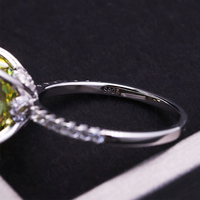 Bague en zircone cubique unisexe plaquée or 18 carats coupe rayonnante à la mode classique CZ argent cadeau de fête d'anniversaire de mariage