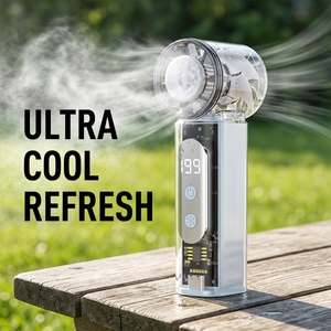 Nouvel Arrivage – Mini Ventilateur Portable en Plastique pour la Maison, Ventilateur de Table Compact et Portable avec Fonction de Retour et de Remplacement - Product Image 4