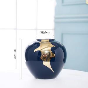 Décor à la maison néo classique réservoir de stockage en céramique ornements en céramique salon meuble TV porche modèle chambre décoration douce - Product Image 2
