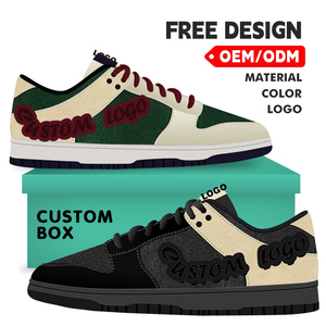 รองเท้าผ้าใบแบบกำหนดเอง OEM/ODM รองเท้ากีฬาแบบ Low <span class=keywords><strong>SB</strong></span> รองเท้าผ้าใบดีไซน์เนอร์แบบกำหนดเอง รองเท้าลำลองแบรนด์ส่วนตัว - Product Image 1