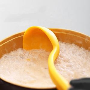 أواني مطبخ للاستخدام اليومي كينجويز مقبض طويل أرز ملعقة منزلية غير لاصقة ، ملعقة عميقة للطبخ - Product Image 2