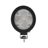Lampe de travail LED ovale ronde de 40W pour tracteurs agricoles et machines agricoles, compatible avec John Deere
