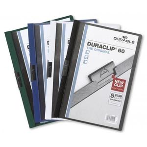 DURABLE - 2238-07 Carpeta con clip DURACLIP®60, minorista (paquete múltiple)-EAN 4005546223988 ORGANIZACIÓN Y PRODUCTOS DE ARCHIVADO - Product Image 1