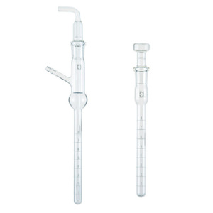 Tube d'absorption de gaz miniature Sibata 080100-036 avec bouchon à pression en verre pour usage en laboratoire - Product Image 4