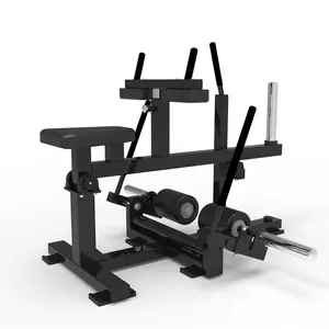 Muscle Training Sports Gym Equipment Dual Function Plate Loaded Selection Seated Calf Raise Machine