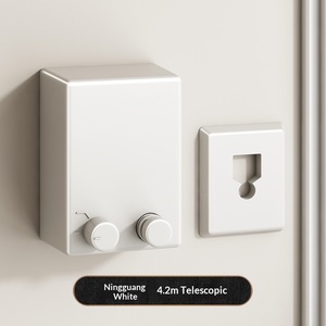 Práctica <span class=keywords><strong>Tendedero</strong></span> Retráctil Multifuncional de Acero Inoxidable para Interiores, Diseño Invisible para un Secado Fácil - Product Image 6