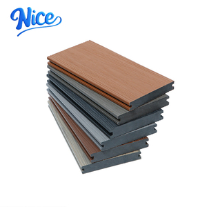 Ngoài trời Rắn Gỗ nhựa composite WPC decking lồng vào nhau gạch lát sàn cho decking WPC decking - Product Image 1