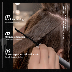 K·SKIN Baguette de soin capillaire ultrasonique KD8028, peigne électrique portable sans fil en acier inoxydable, alimenté par batterie 2.0W - Product Image 3