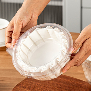 Basque Cheesecake Box 4 Inch 6 Inch Greaseproof Paper Round Cake Packaging For Bakery Hotel Family Use - Product Image 2