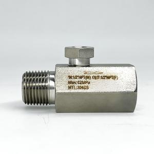 Amortiguador de Precisión OEM de Bajo Precio en China, Interfaz de Rosca de Aguja SS 316/304, 1 Año de Garantía - Product Image 3