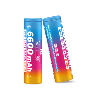 Batterie Ricaricabili Vapcell 21700 F66 3.6v INR21700-6600mAh 23.76Wh Celle a Ioni di Litio 21700 Capacità <span class=keywords><strong>Massima</strong></span> - Product Image 1