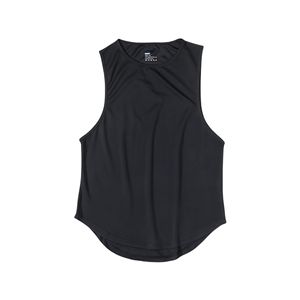 Camisetas sin mangas al por mayor para hombre, estilo casual de verano, ropa deportiva, material ligero, corte de axila amplio, cuello redondo, camisetas sin mangas para hombre - Product Image 2