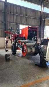 Extracteur de câble <span class=keywords><strong>hydraulique</strong></span> SA-QY-150 180kN pour la tension et le déploiement des conducteurs et des cordes à 500kV et ci-dessous - Product Image 3