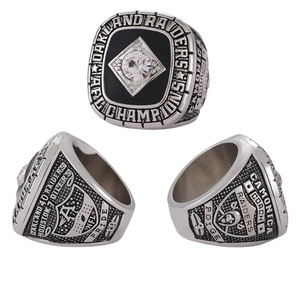 인기 NFL 오클랜드 레이더스 남성용 6피스 챔피언십 반지 세트, 공장 도매 - Product Image 3