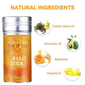 Oem 75G mạnh mẽ giữ tóc sáp dính tạo kiểu tóc Gel làm mịn lâu dài chống xoăn cứng Slick Stick cạnh kiểm soát tạo kiểu tóc - Product Image 5