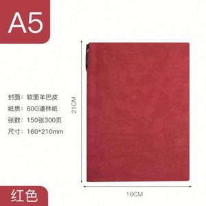 <b>Custom</b> Logo Printed Blue PU Leather Fabric Hardcover Eco A5 Business Office Stationery <b>Diary</b> Lay Flat Portable Dot Grid PP - Product Image 5