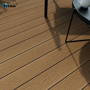 Wpc Decking Outdoor Solid Water poof Pvc Wpc Outdoor Decking Bodenbelag