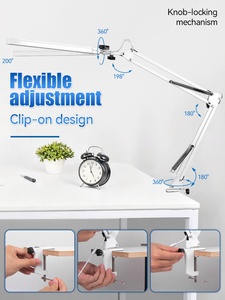 <span class=keywords><strong>Lampe</strong></span> de bureau pliable à double tête noire, bras mécanique, pince, alimentation USB 24V, protection des yeux, <span class=keywords><strong>lampe</strong></span> de bureau/<span class=keywords><strong>lampe</strong></span> de <span class=keywords><strong>chevet</strong></span> - Product Image 6