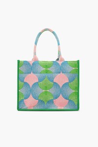 Borsa a Mano Personalizzata da Donna con Ampio Scomparto, Borsa Tote Artigianale con Chiusura Magnetica, Portatile in Tela Stile Mahjong - Product Image 5