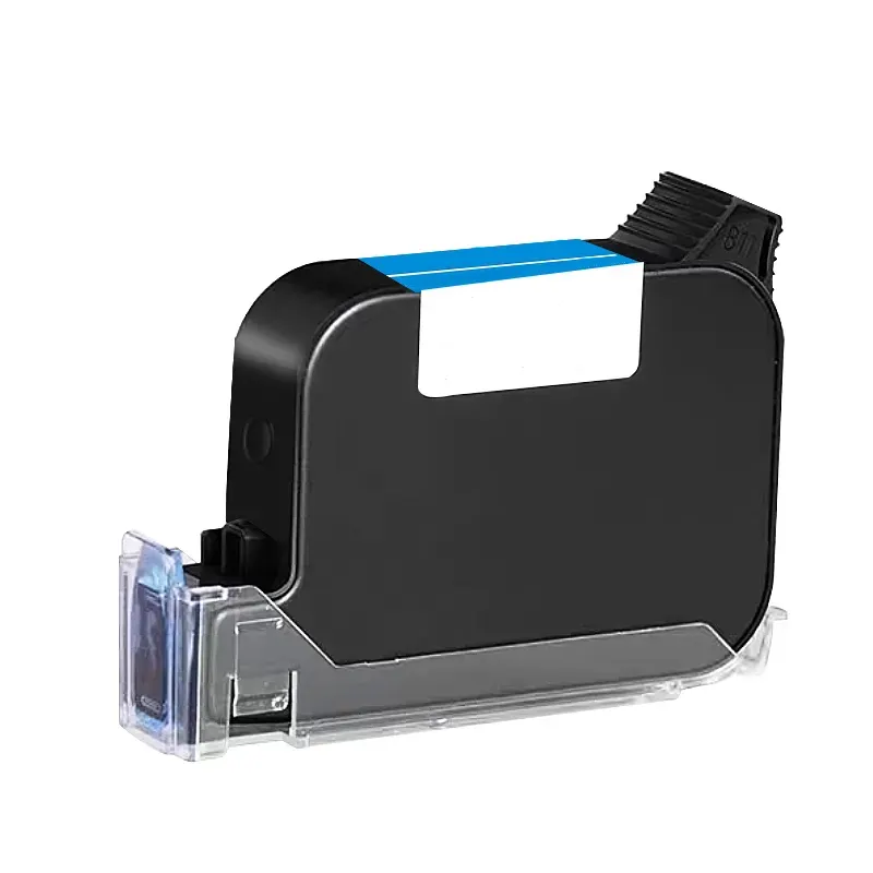 Bulkprijs Snel Droog Inktpatroon Thermische Inkjetprinter Voor Papierkarton Metalen Kunststof Voor Handheld Inkjetprinter 45