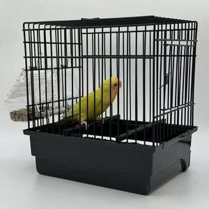 Zarif demir kuş kafesi palmiye boyutunda papağanlar, kanaryalar, vb için uygundur. Iç dekorasyon veya evcil hayvan kuşlar için uygun - Product Image 1