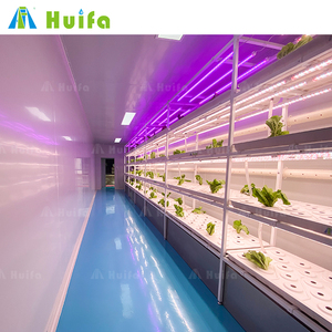 HUIFA Agriculture automatisée Fraise Verticale Assemblé Intérieur Salle de Culture Hydroponique Expédition Conteneur Ferme - Product Image 4