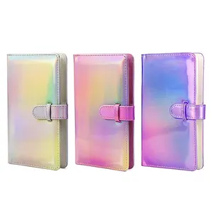 OEM tùy chỉnh Mini polaroider Album ảnh vớ<span class=keywords><strong>i</strong></span> công suất lớn đầy màu sắc laser không dệt vả<span class=keywords><strong>i</strong></span> bên trong lõ<span class=keywords><strong>i</strong></span> da PU Bìa đám cướ<span class=keywords><strong>i</strong></span> - Product Image 1