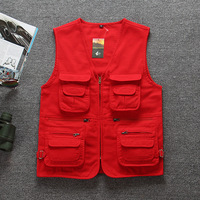 Dernier design de veste sans manches confortable et tendance, col en V, veste de sport unie, veste utilitaire pour la chasse et la pêche, veste pour homme