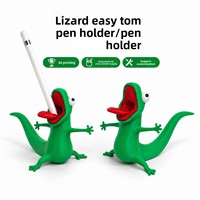 Porte-stylo transformable en hérisson et lézard, imprimé en 3D en PLA, Toms Lizard Pencil Cup, figurine abstraite à thème de film Tom, ornement