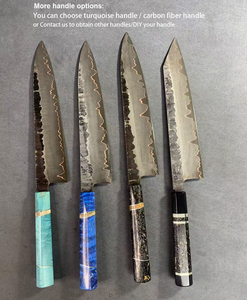 <span class=keywords><strong>Cuchillo</strong></span> de Cocina <span class=keywords><strong>Profesional</strong></span> de Acero Damasco con Alto Contenido de Carbono, Forjado a Mano, Estilo Kiritsuke, <span class=keywords><strong>Cuchillo</strong></span> de Chef Japonés VG10 - Product Image 5