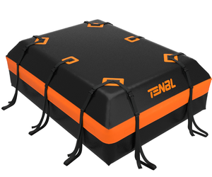 Waterproof 500D <b>PVC</b> Soft Heavy Duty Car Roof Storage Bag Anti-scratch Design Reflective <b>Strips</b> Night Safety Lockable Feature - Product Image 1