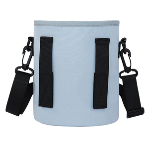 Bolsa de entrenamiento para mascotas personalizada de fábrica, impermeable, con cordón, bandolera, portátil, para exteriores, para guardar snacks para perros - Product Image 3