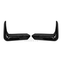 Parachoques de coche ABS plástico fibra de carbono aspecto trasero embellecedor cenefa esquina para BMW F80 M3 F82 M4 2014 2015 2016 2017 2018 2019 2020