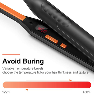 Plancha de Pelo Profesional con Pantalla LED para Uso Doméstico, Plancha Plana con Placa de Cerámica, Mini Plancha Eléctrica, <span class=keywords><strong>Venta</strong></span> Directa para Hoteles - Product Image 2