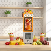 Máquina Expendedora de Smoothies Velloc para Alimentos y Bebidas, Uso Comercial en Centros Comerciales, Acero Inoxidable, Pantalla Táctil de 15.6 Pulgadas, Capacidad de 20-150 Unidades
