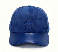 Fabricante de Gorras de Béisbol de Gamuza al por Mayor, Gorra de Béisbol de Dos Tonos Personalizada con Visera de Cuero PU y Bordado para Exteriores