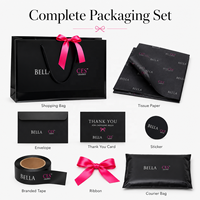Sac cadeau en papier de luxe avec logo personnalisé et poignées en ruban pour boutique, bijoux, vêtements, emballage cadeau, sac en papier pour la vente au détail