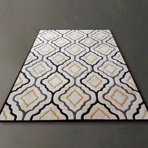3d White Floor Rugs Hand Tufted Carpet Luxury Home Decor Custom Carpets And Rugs Living Room Large