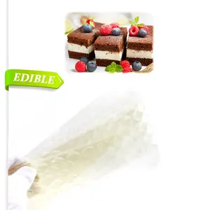 Food Grade Halal Gelatin Sheet 5 G Per Sheet Edible Gelatine Leaf For Baking