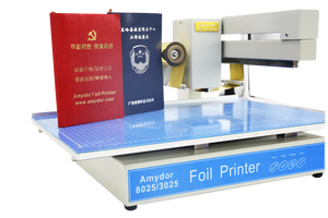 Imprimante numérique à feuille chaude AMD3025 entièrement automatique pour magazines et carnets en acrylique - Product Image 2